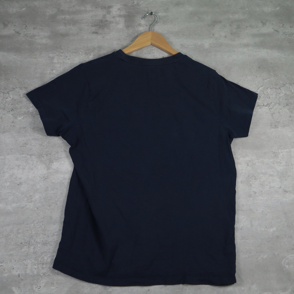 Aeropostale Aero Graphic Tee Large Navy Blue Short Sleeve Applique Casual - Picture 3 of 6